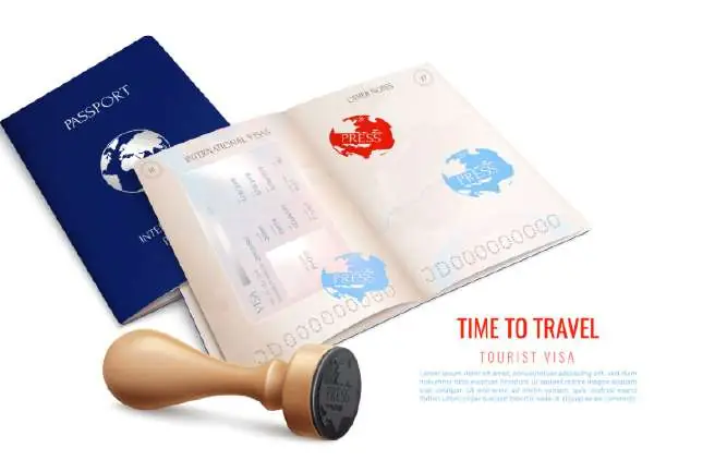 Passeport et documents de voyage pour une demande de visa